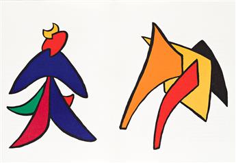 ALEXANDER CALDER Three volumes of Derrière le Miroir.